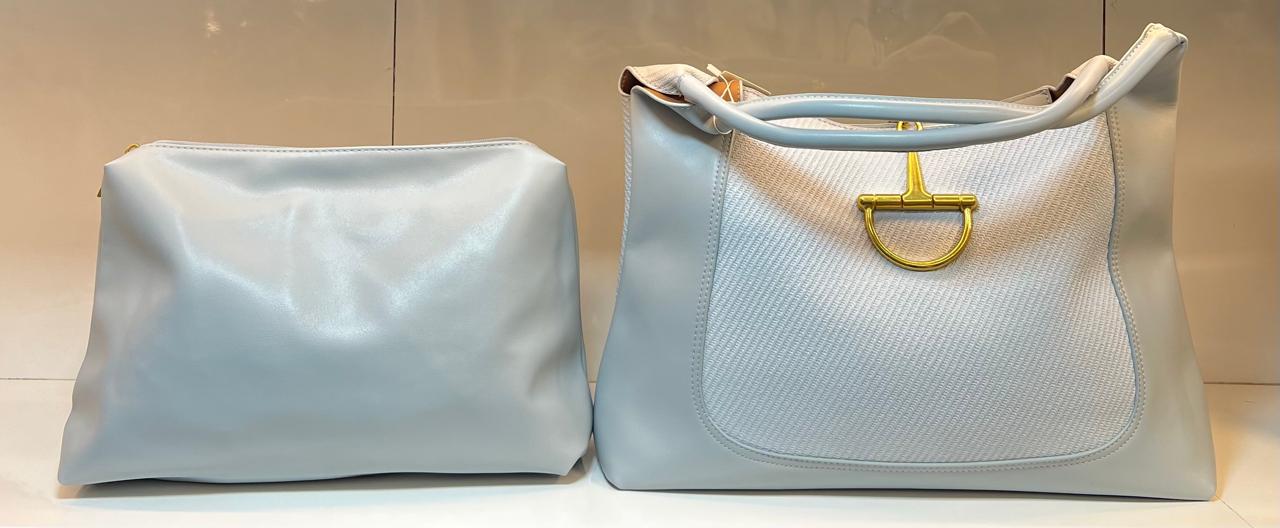 Horse Shoulder Tote with Pouch