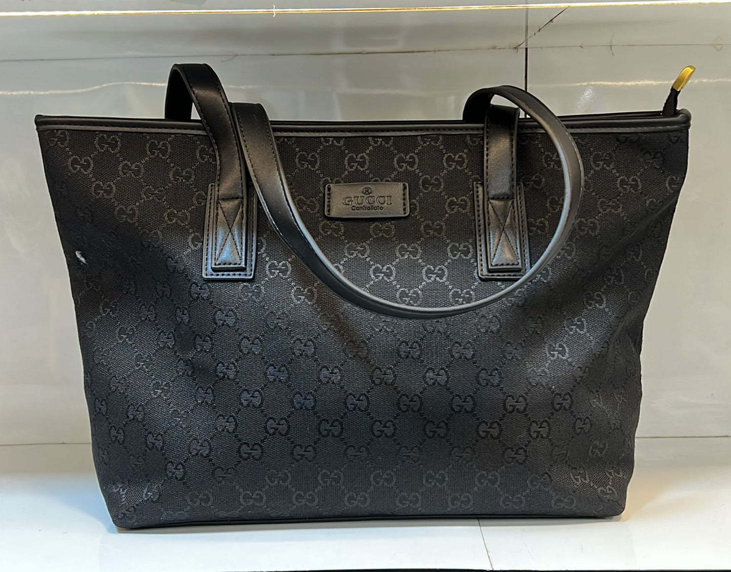 Gucci GG Canvas Zip Tote