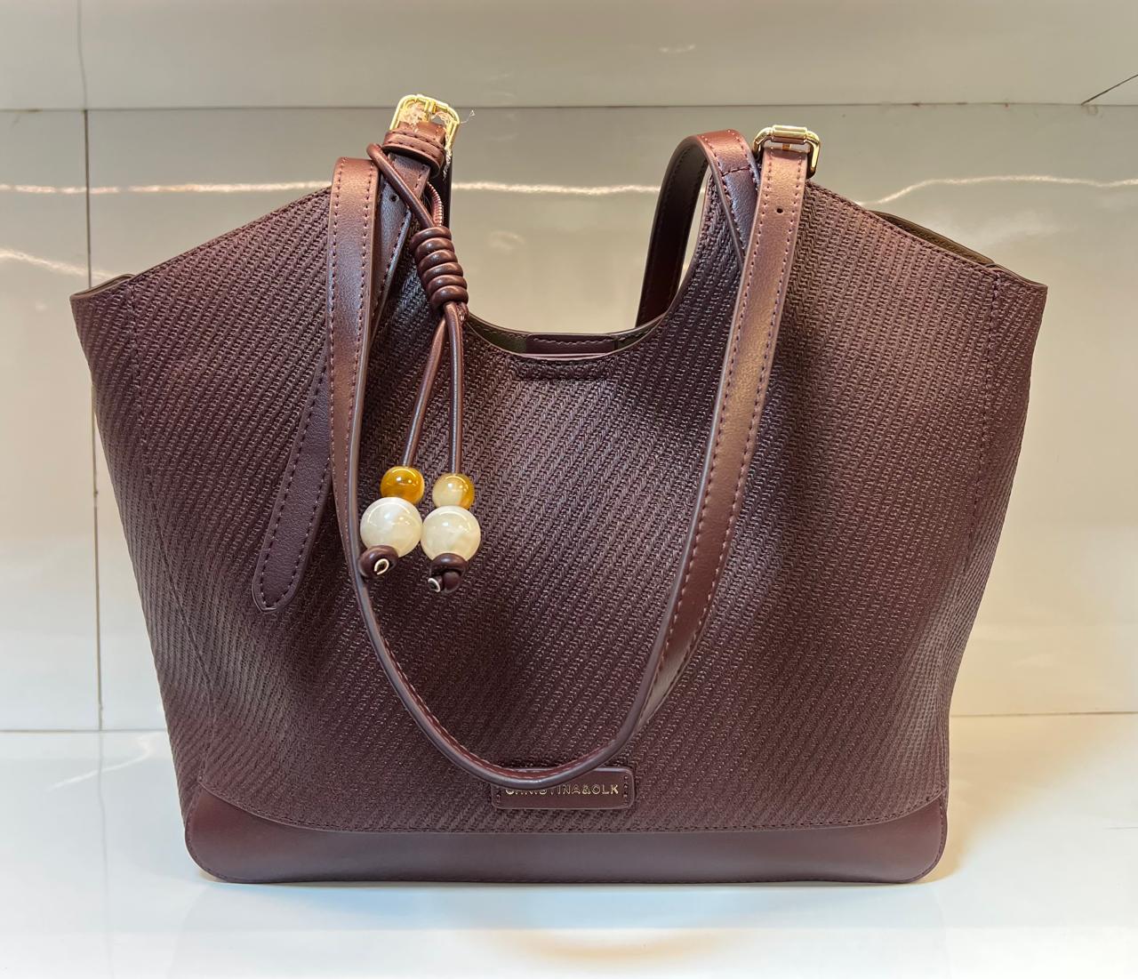CHRISTINA&OLK Textured Tote bag