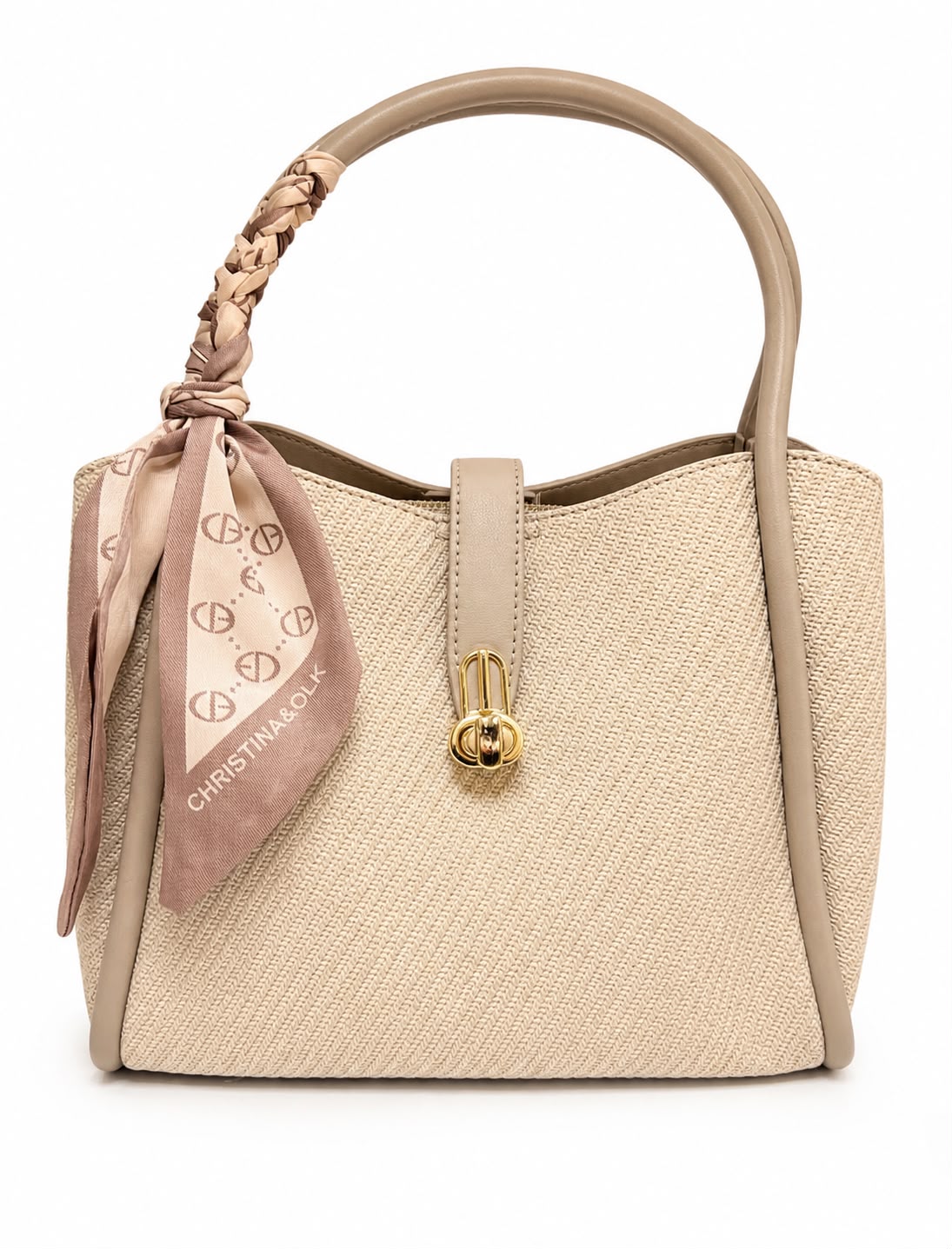 Accent Structured Tote Bag