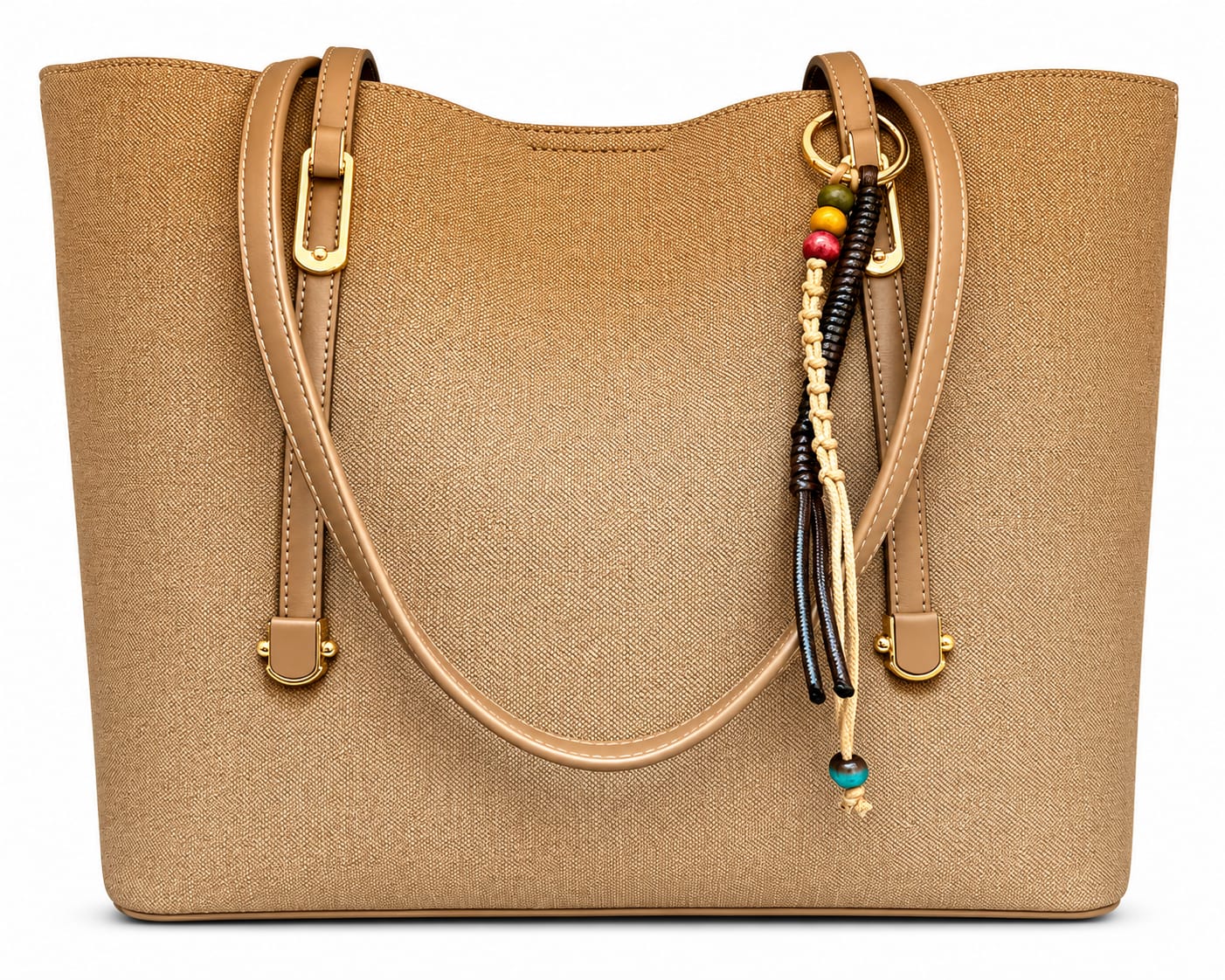 Sandstone Charm Tote Bag