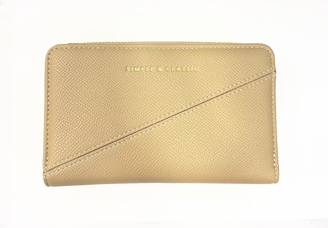 Emerald Edge Zip Wallet