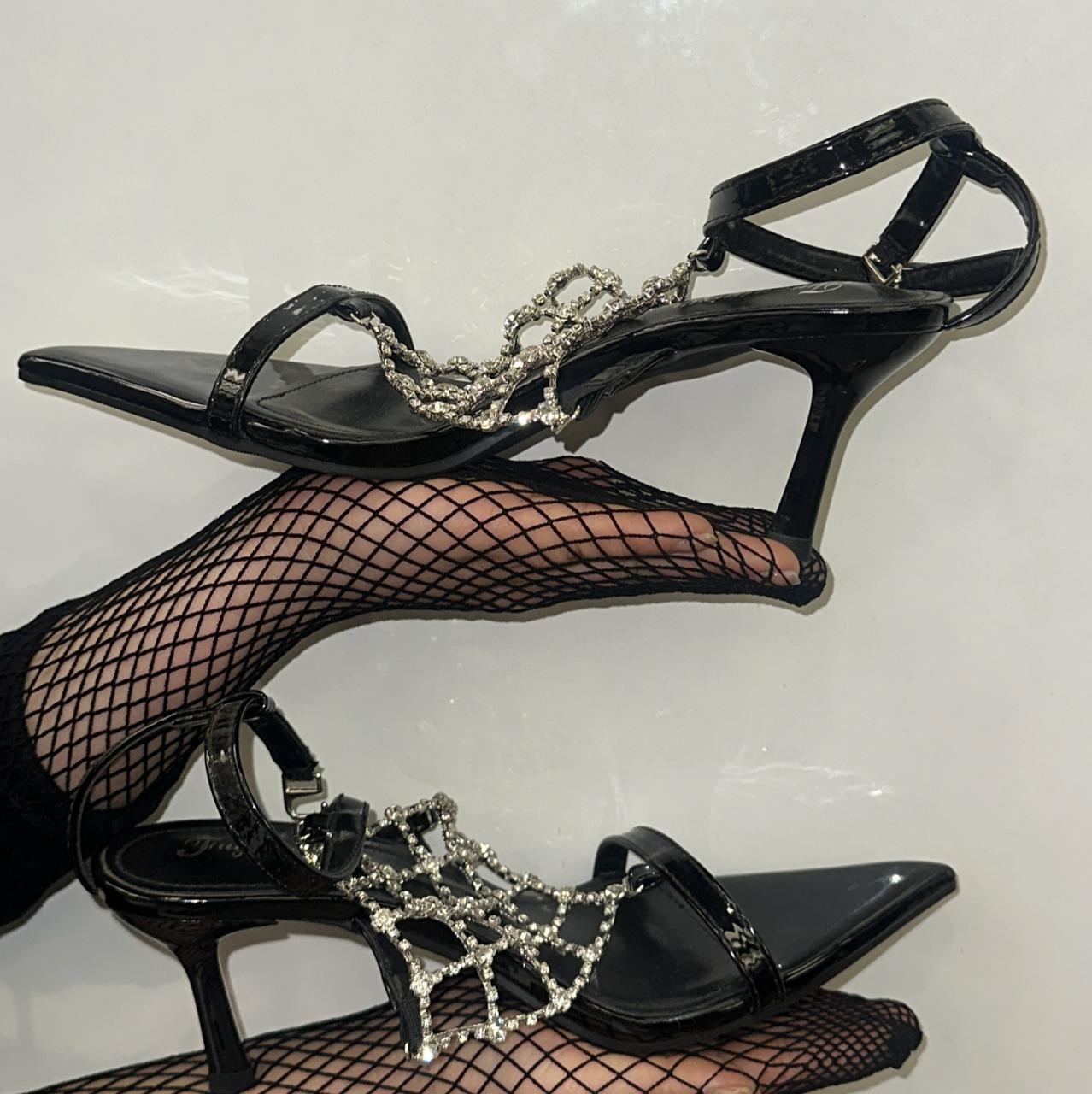 Luxury Crystal Wrap Heels