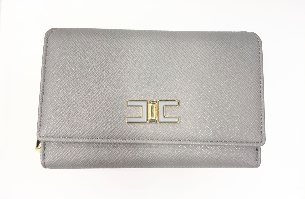 Saffiano Tri-Fold Wallet